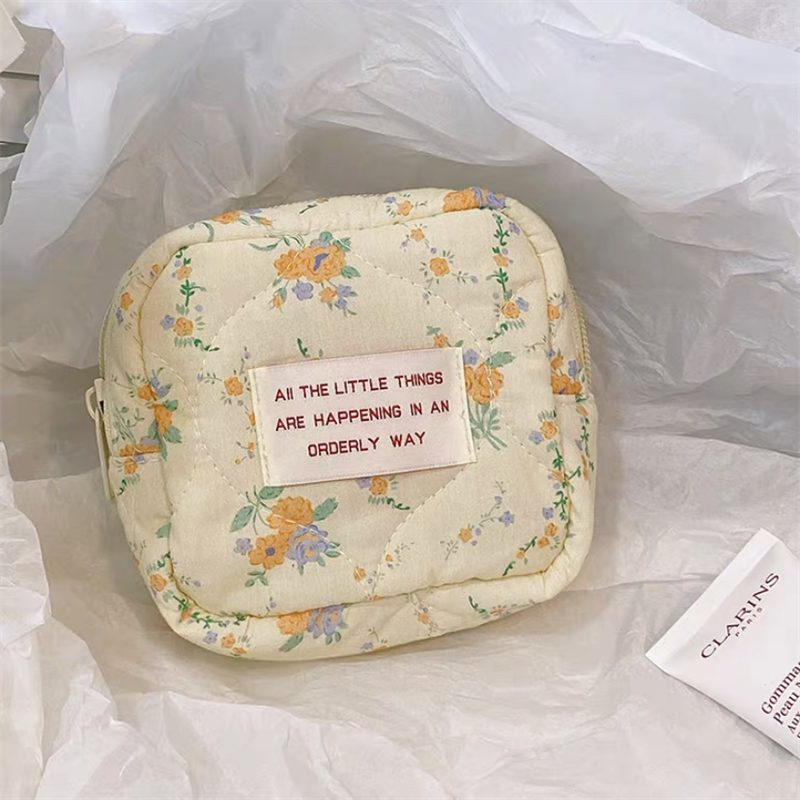 yoyorose杂物收纳包mini少女心布袋口红气垫化妆品耳机充电线卡包,收纳整理,卡包/证件包,淘宝优惠券,粉丝福利购,淘宝优惠卷