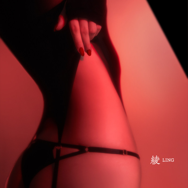 绫-新品「影诱」50D暗扣镂空高开衩连体衣可拆卸吊带袜性感厚款女