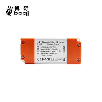 可控硅无频闪调光电源12W15W18W450mA高PF外置恒流后沿驱动