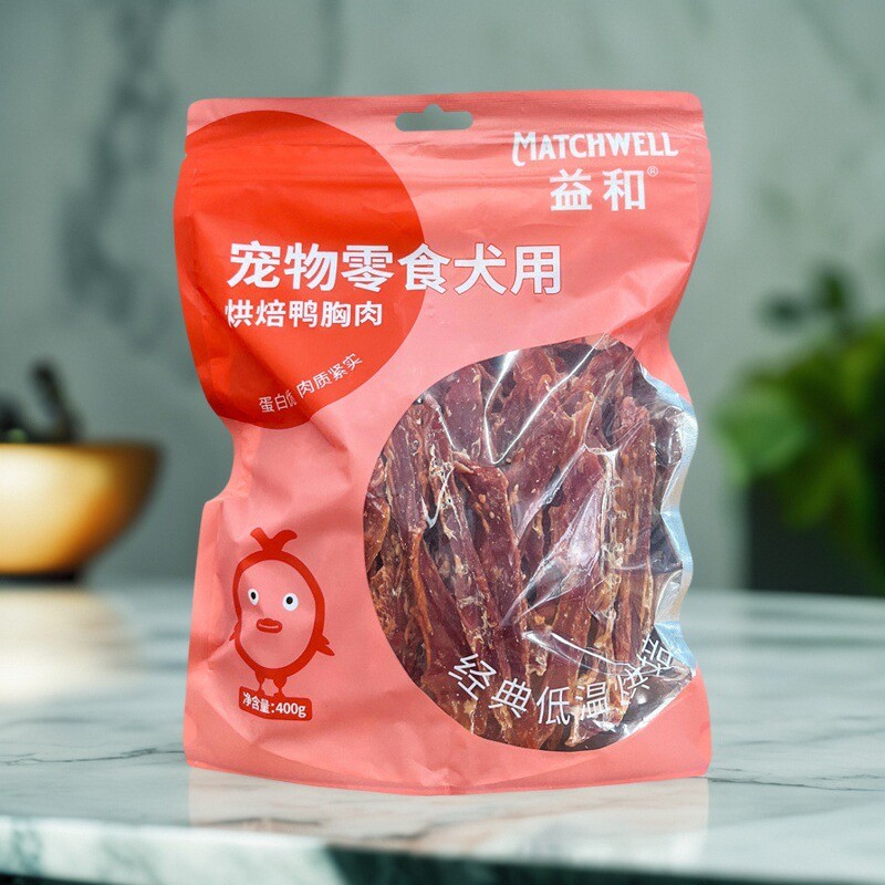 益和狗鸭肉干鸡肉干狗狗训练奖励零食中型小型幼犬磨牙棒肉干棒