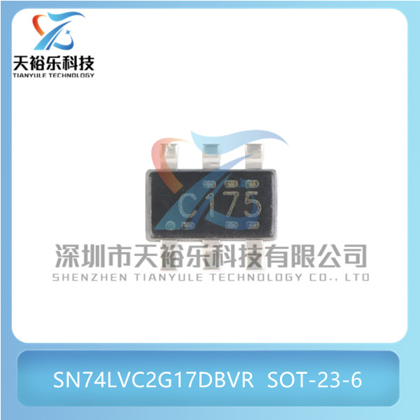 原装 SN74LVC2G17DBVR 封装SOT-23-6 逻辑IC 双施密特触发缓冲器