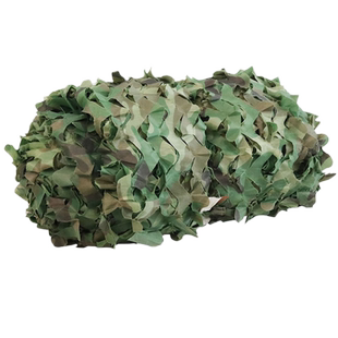 防航拍伪装网迷彩网遮光网户外遮阳防晒加厚绿色防卫星绿化遮盖布