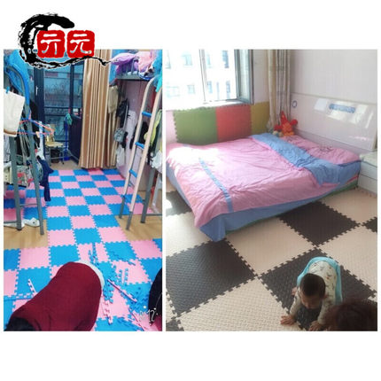 地上铺的垫子可睡觉铺地垫子用卧室全铺隔睡觉用地板泡沫海绵红色