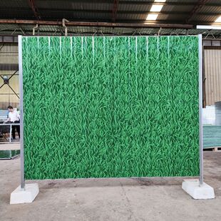 彩钢围挡工地施工小草市政工程建筑道路安全围栏隔离临时铁皮挡板