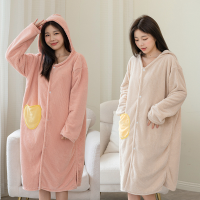 全棉纯棉浴巾女可穿可裹家用浴袍全棉吸水2025新款秋冬大人裹巾