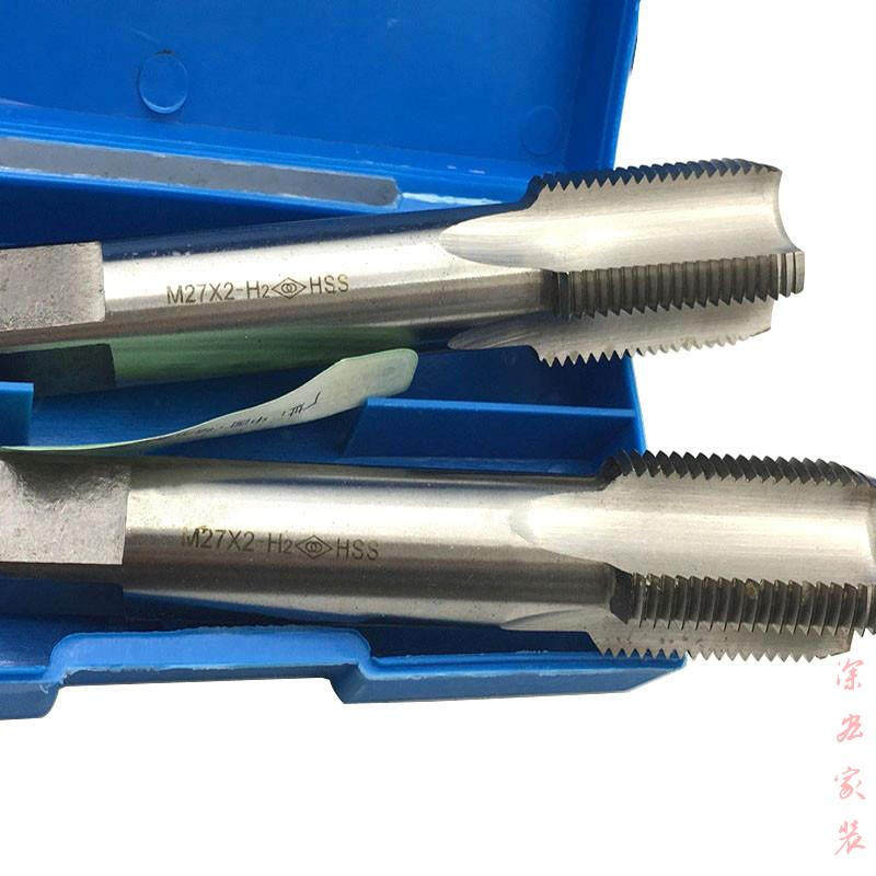 定制哈亿机用丝锥细牙丝攻m25m26m27m28m29m30X3*2x1.5*1.25*1m2|