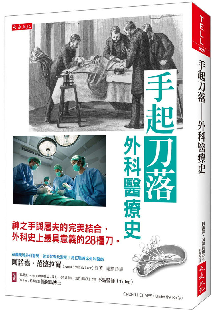 预售 《手起刀落:外科医疗史:神之手与屠夫的完美结合医学外科》大是