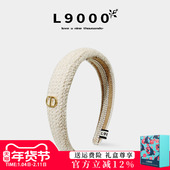 L9000 韩系发饰毛线发箍2026年新款 头箍针织发卡温柔气质头饰秋冬