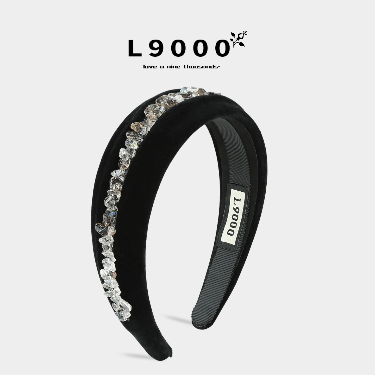 L9000高档【礼盒装丝绒发箍】