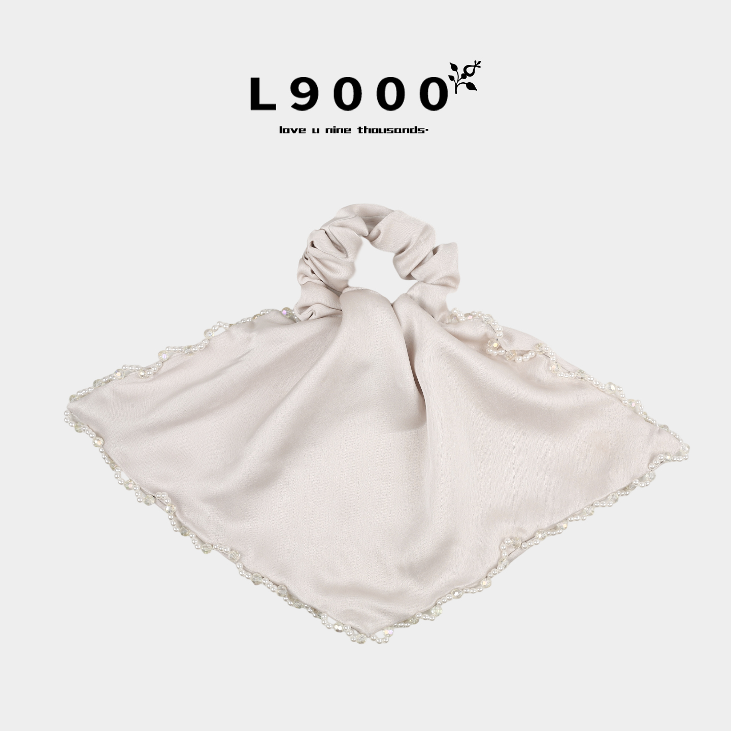 L9000高档【礼盒装缎面头绳】