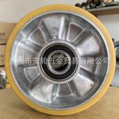 德国WICKE TOPTHANE威卡脚轮6寸聚氨酯胎面铝芯轮160mm单轮100870