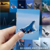 189张炫酷战机贴纸ins简约创意帅气飞机周边手机手账装 饰贴画防水