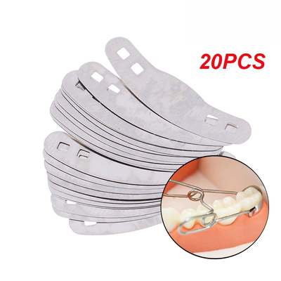 补牙成型片不锈钢带孔口腔成型片