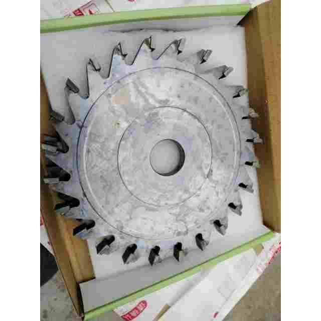 竹木机械刀具开片机粗刨机专用定宽铣刀直径14/16㎝12齿18齿24齿