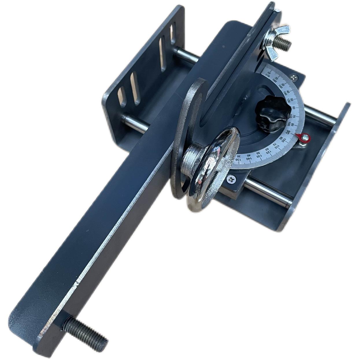 新款不锈钢坡口机便捷式楼梯扶手磨口机弧口升级多功能滑动工作台