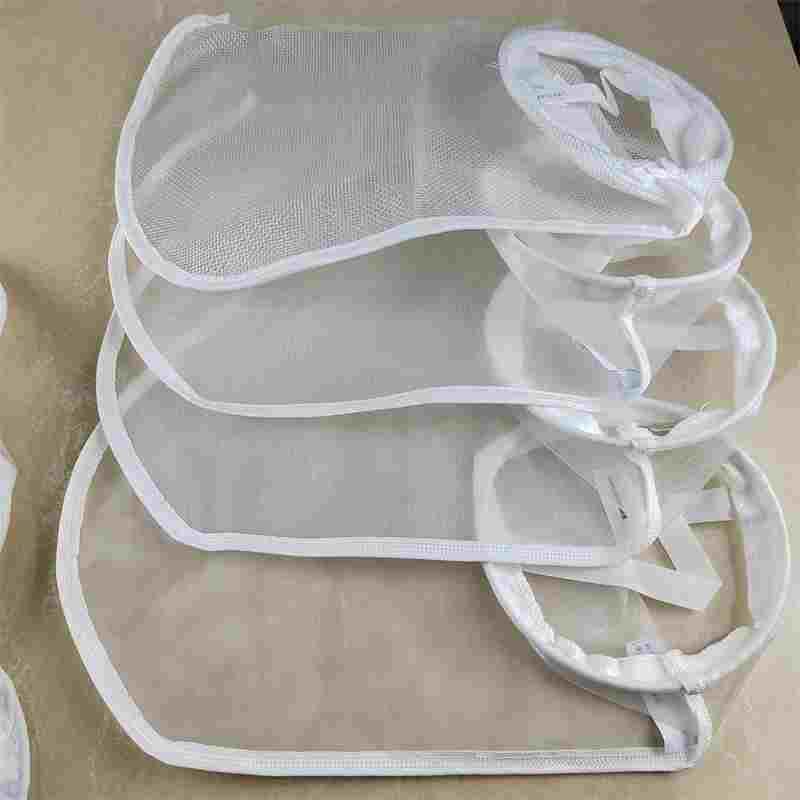 尼龙网过滤袋化工1号2号液体过滤网袋式过滤器工业超细200目100目