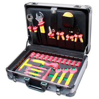 宝工原装绝缘工具VDE 1000V专业工具组 41件组PK-2836M电缆钳扳手