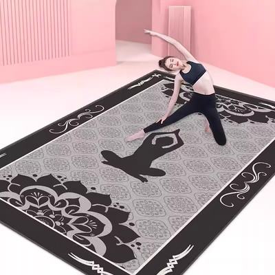吉优曼水晶绒隔音减震加厚瑜伽垫