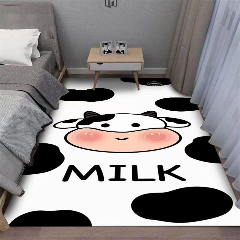 卡通卧室地毯床边毯简约家用萌系客厅茶几沙发垫子榻榻米床前地毯,居家布艺,床边毯,淘宝优惠券,粉丝福利购,淘宝优惠卷