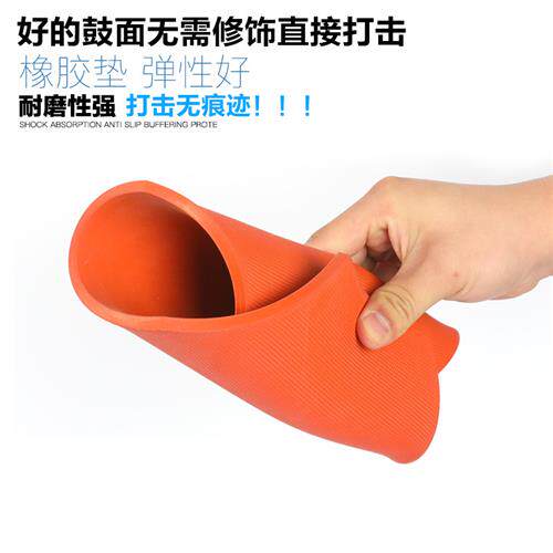 12寸哑鼓垫节拍器套装儿童初学者架子鼓入门基本功练习器亚鼓垫板