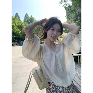 HEY E8693 BELLA 纯色防晒小衫 韩系休闲宽松百搭休闲风格