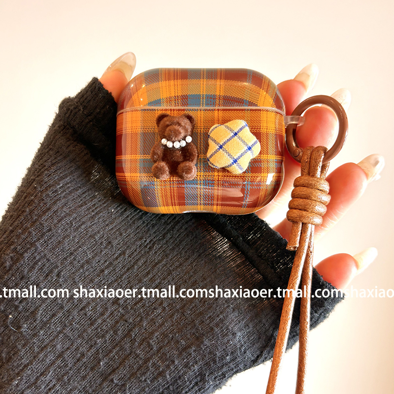 适用苹果耳机壳可爱卡通