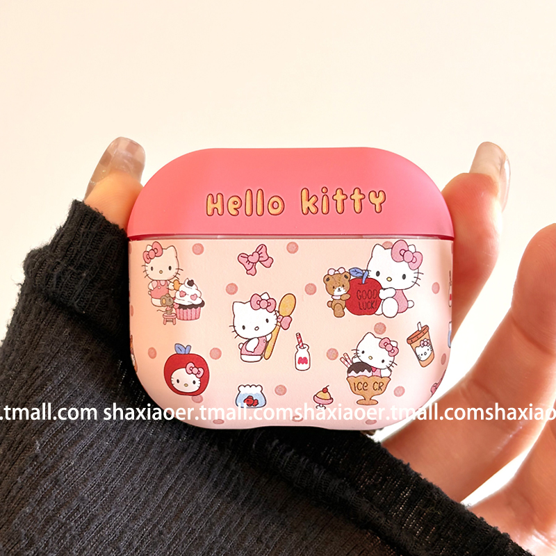 适用苹果耳机壳可爱卡通