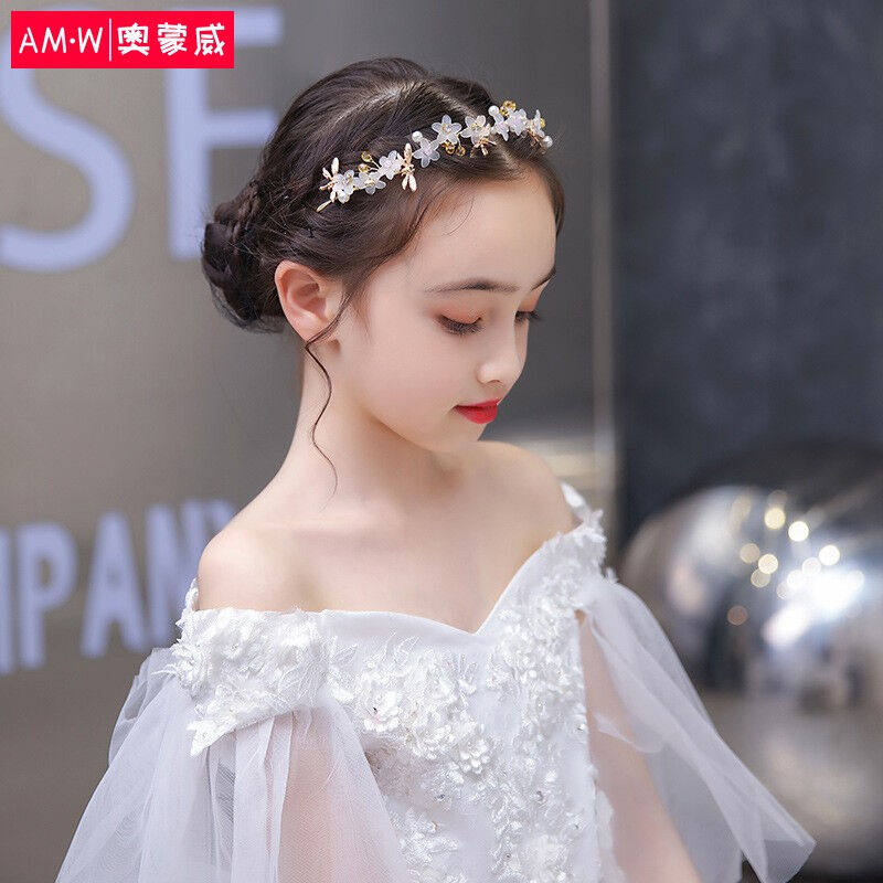 2023奥蒙威儿童花环头饰公主发带女童水晶头花女孩生日发箍表演配属于什么档次？