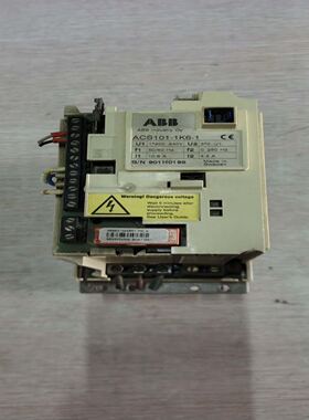 拆机ABB变频器ACS101-1K6-1 成色如图，功能完好