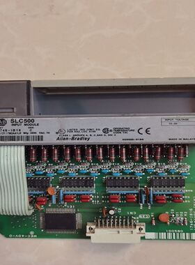 AB SLC500输入模块，型号1746-IB16，16点输
