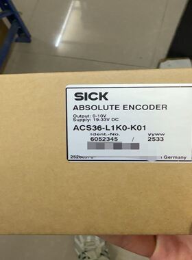 SICK西克绝对编码器ACS36-L1K0-K01订货号