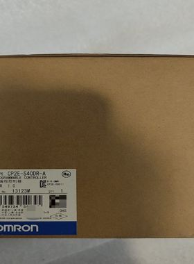 可编程控制器CP2E-S40DR-A，，版