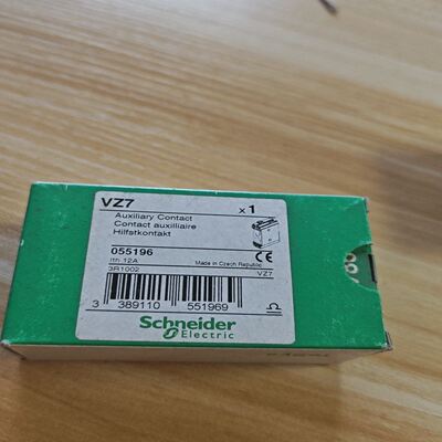 辅助触点VZ7，捷克，型号055196，适