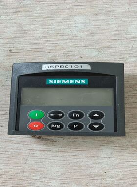 变频器面板6SE6400-0BP00-0AA0，拆机现