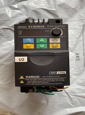 变频器，型号3G3JZ-AB007，实图拍摄，功能包好