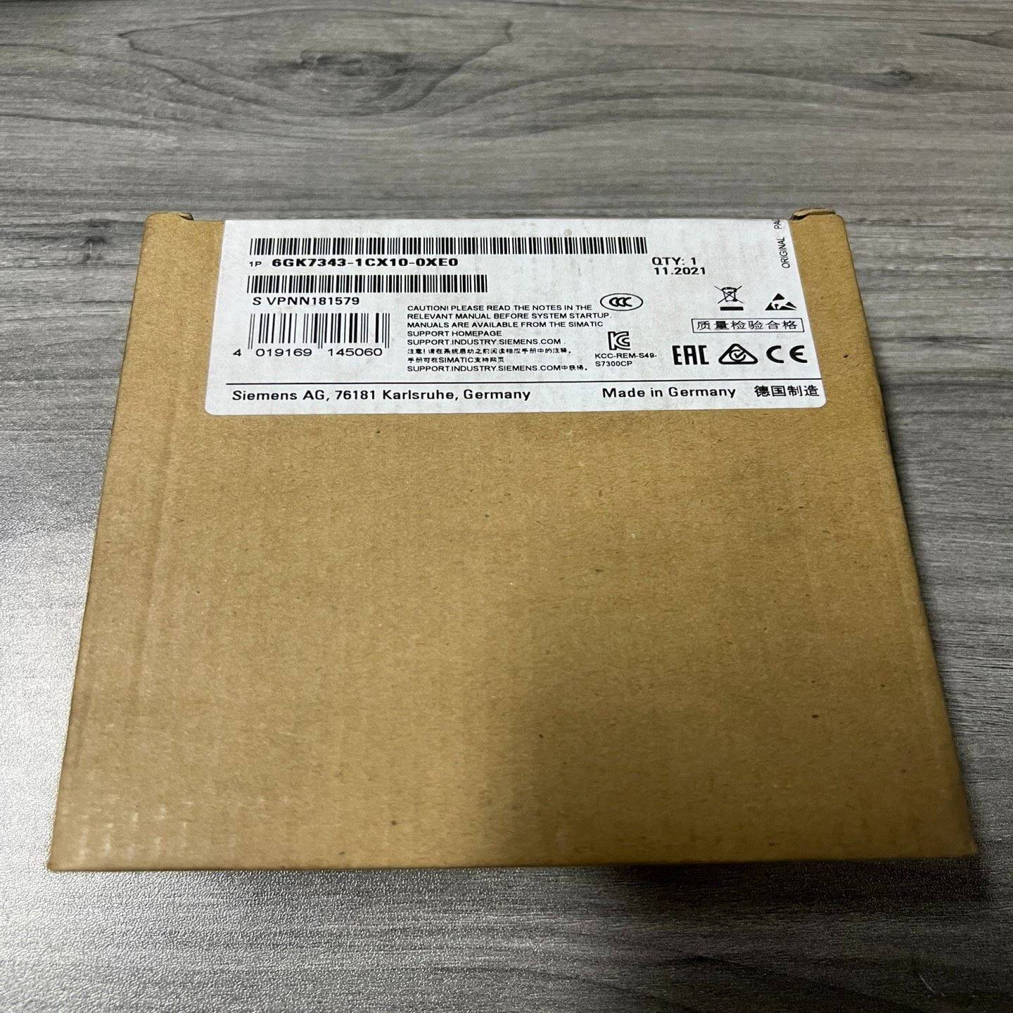 6GK343-1CX10-0XE0未拆封通信处理器