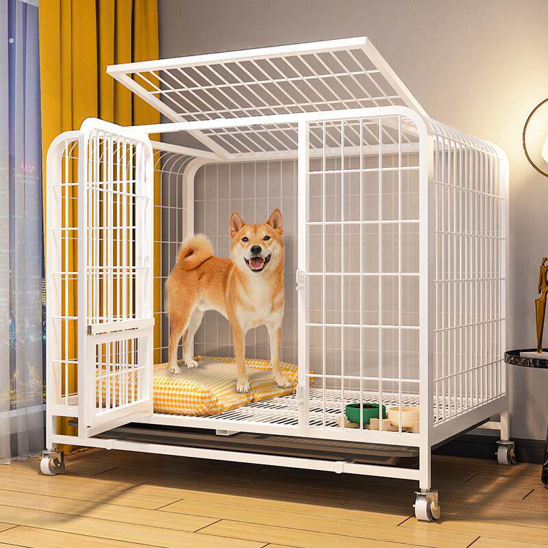 厕所笼子中型小型犬大型室内狗窝折叠带狗柴犬柯基宠物笼狗狗围栏