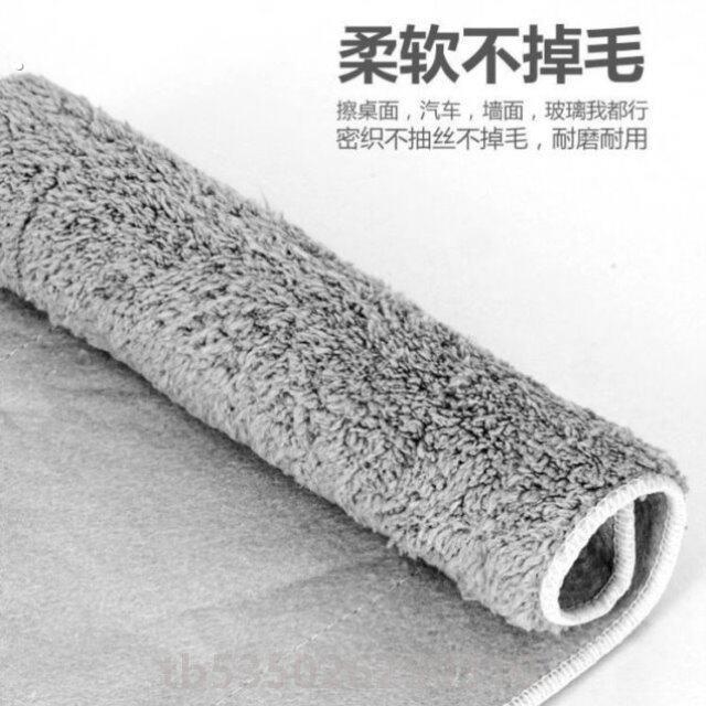 平板夹布式拖把替换布加厚懒人家用免手洗无水印尘推夹头替换通用