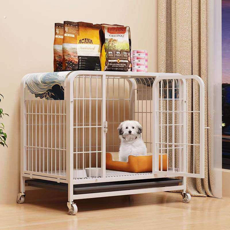 狗笼子家用宠物栅栏猫笼大中小型犬猫窝隔离超大自由空间厕所一体