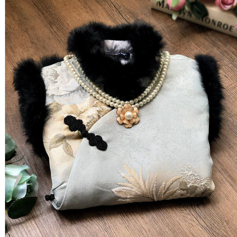 洛古仙冬季新款中国风改良版加厚保暖绣花中式文艺马甲小背心棉袄,女装/女士精品,马夹,淘宝优惠券,粉丝福利购,淘宝优惠卷