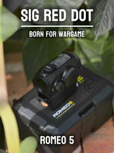 罗密欧R5金属红点速红点无倍数望远倍镜模型摆件挂墙弹弓玩具备件