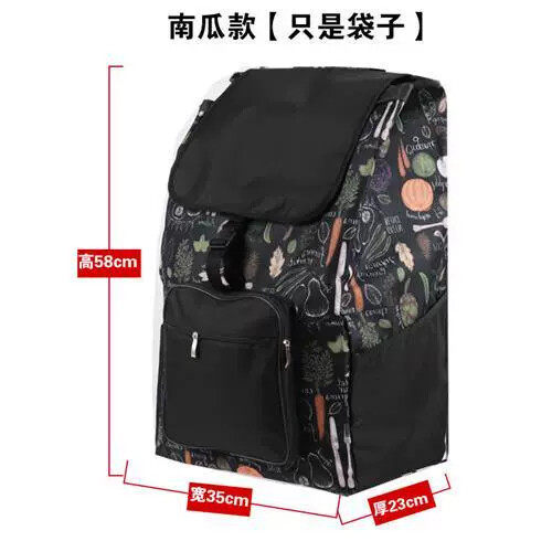 购物车袋子加大加厚牛津布买菜小拉车替换布袋拉车杆包手推车布