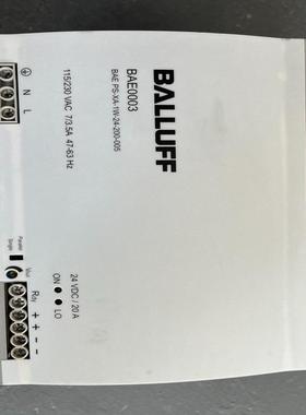 维修检查销售BALLUFF巴鲁夫电源BAE0003询价