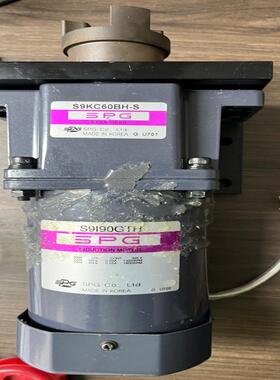 维修检查机床专用韩国SPG马达S9190GTH, 减速机议价
