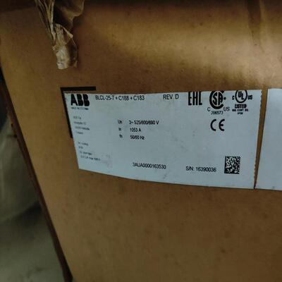 维修检查销售ABB变频器配件ALCL-12-5/BLCL询价
