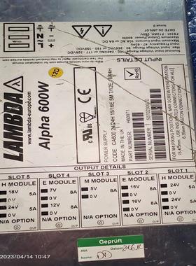 维修检查销售开关模块 Alpha600w直流电源二手  询价