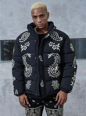 【特价199】Profound Foundation支线 复古腰果花 加厚羽绒棉服