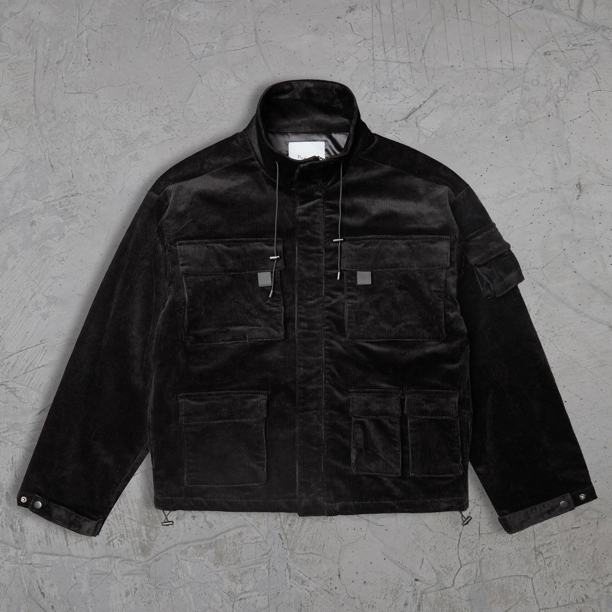 Profound Foundation支线 宽松廓形多袋工装风复古灯芯绒夹克外套