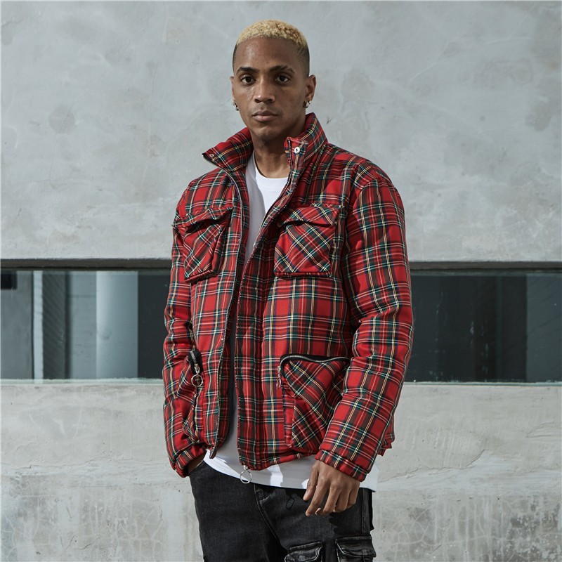 纽约潮牌Profound Foundation支线 立体口袋 英伦风 白鸭绒羽绒服