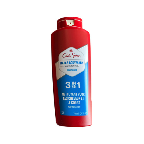 Old Spice-美国老帆船清爽清洁运动男士洗发护发沐浴三合一709ML
